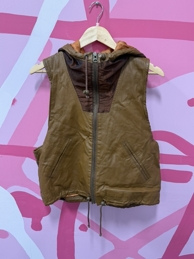 Greg Bell leather vest